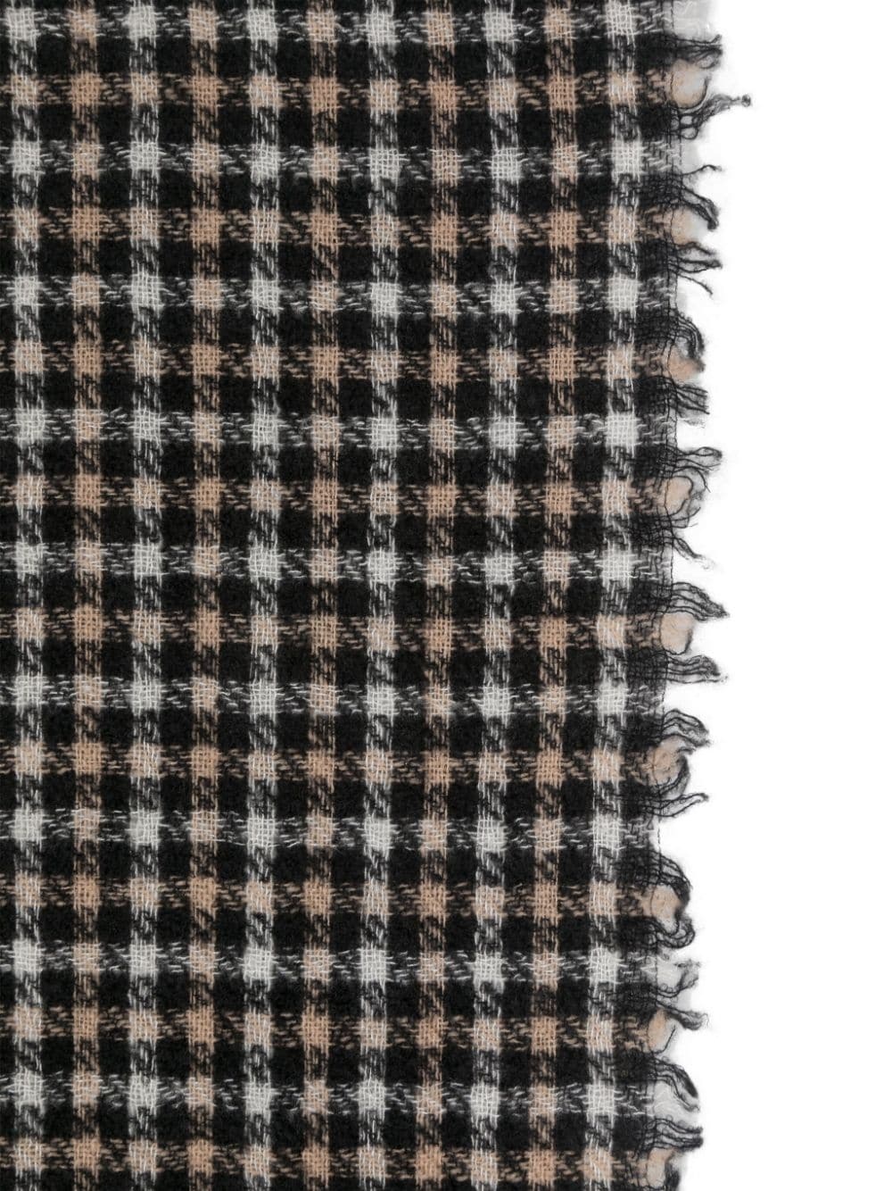 checked scarf - 2