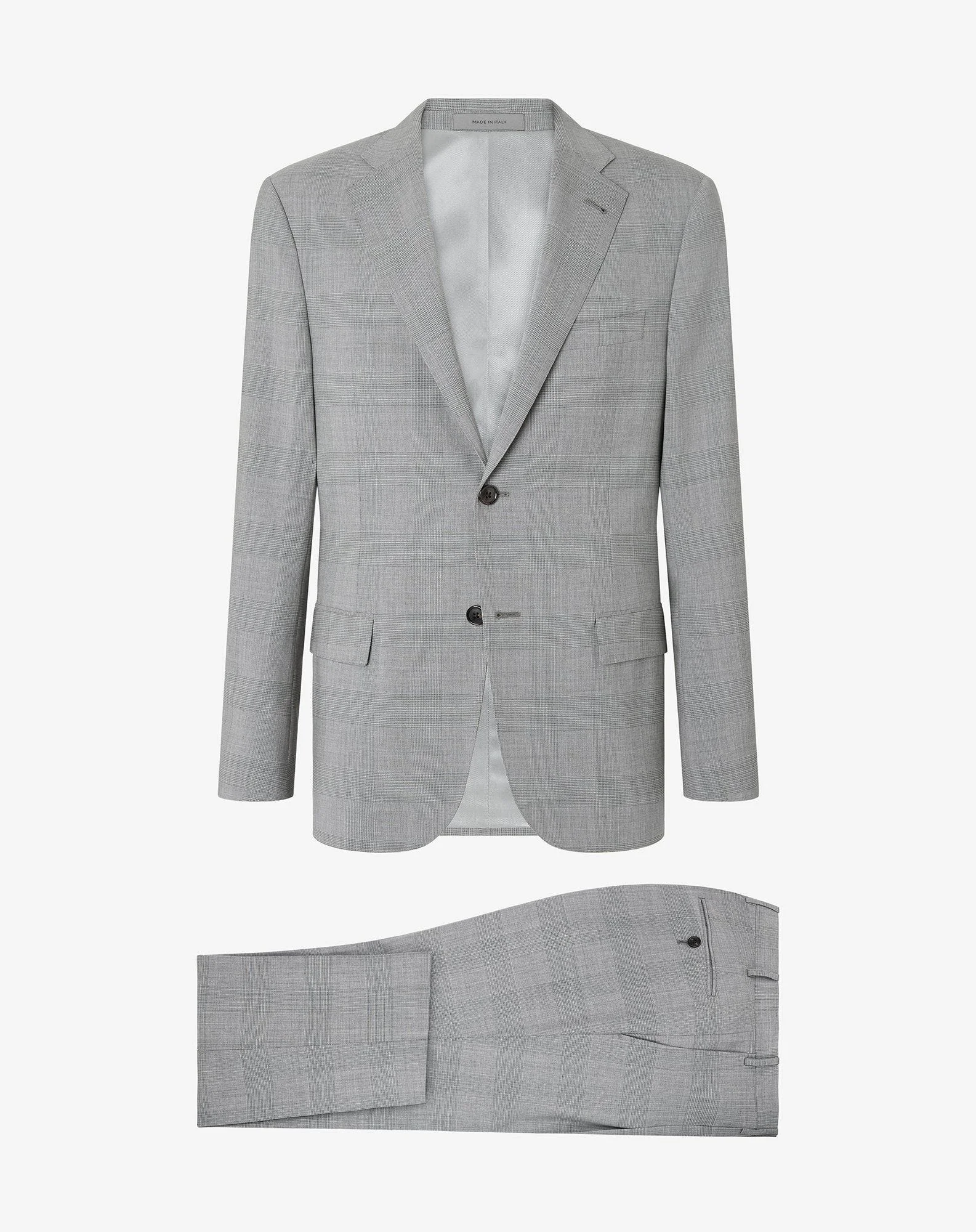 Grey pure wool suit - 1