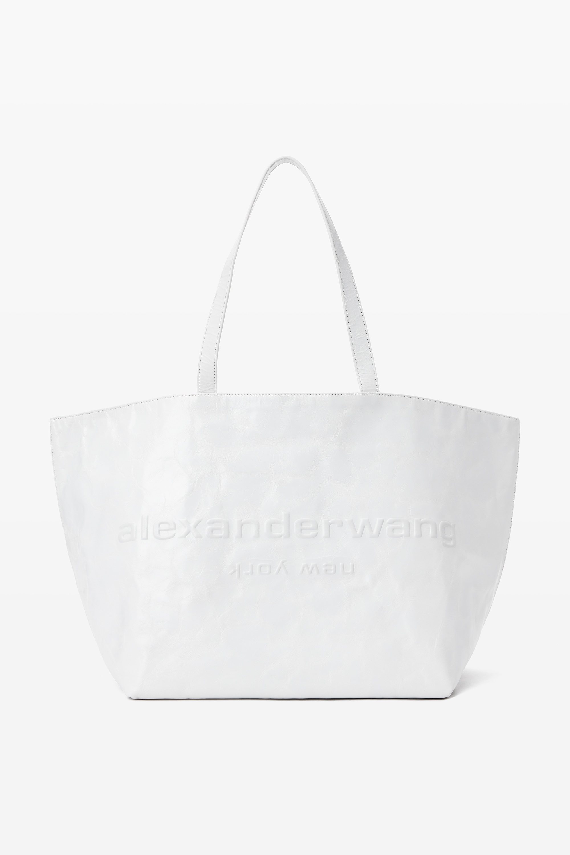 Punch Leather Tote - 1