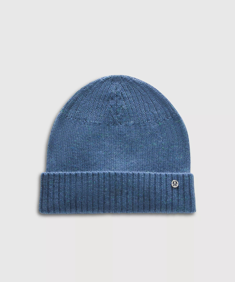 Ribbed Merino Wool Beanie 1