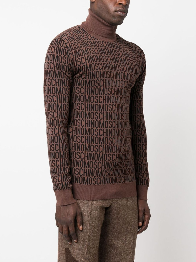 roll-neck virgin wool jumper 3