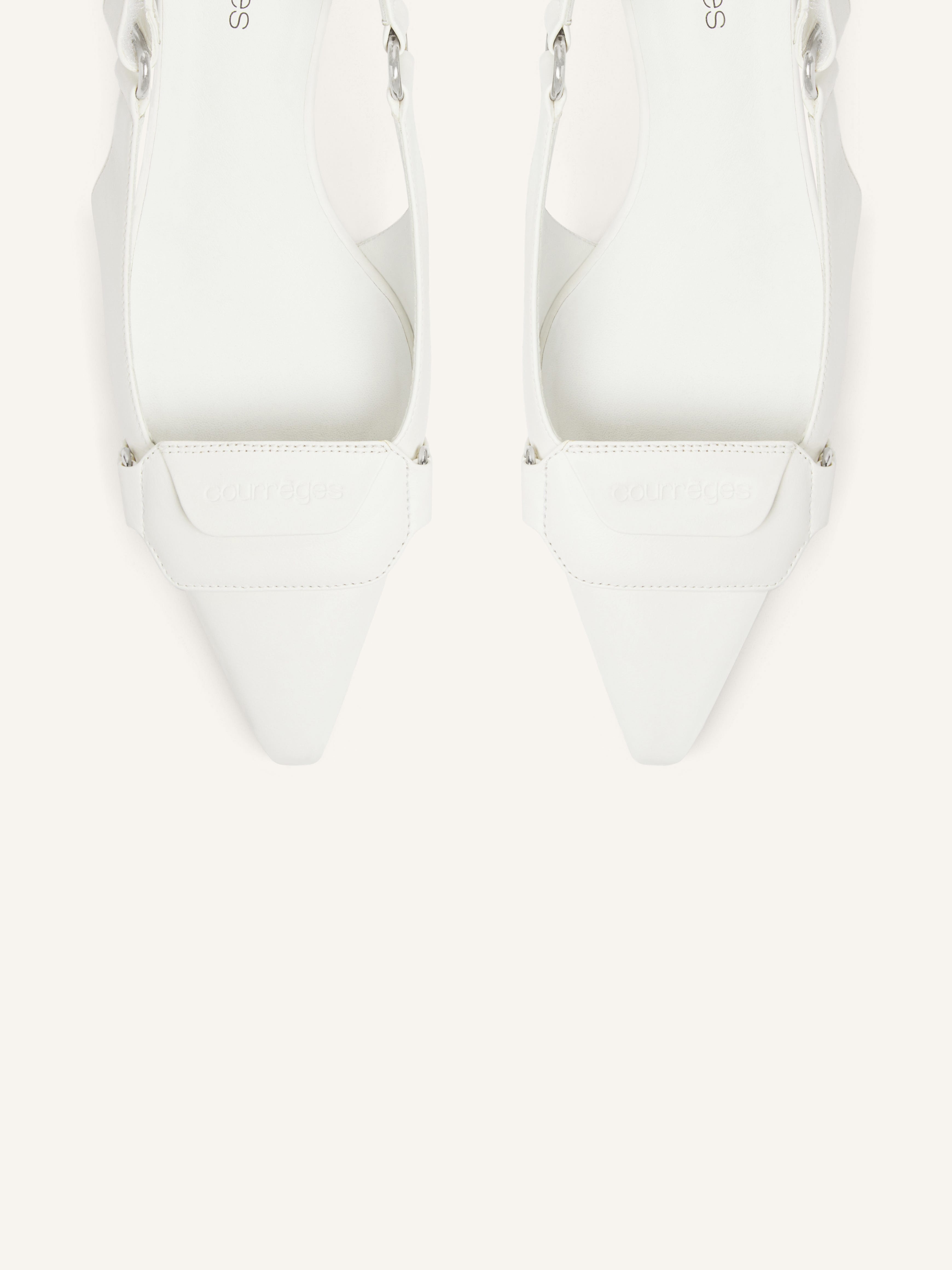 RACER LEATHER SLINGBACKS - 4