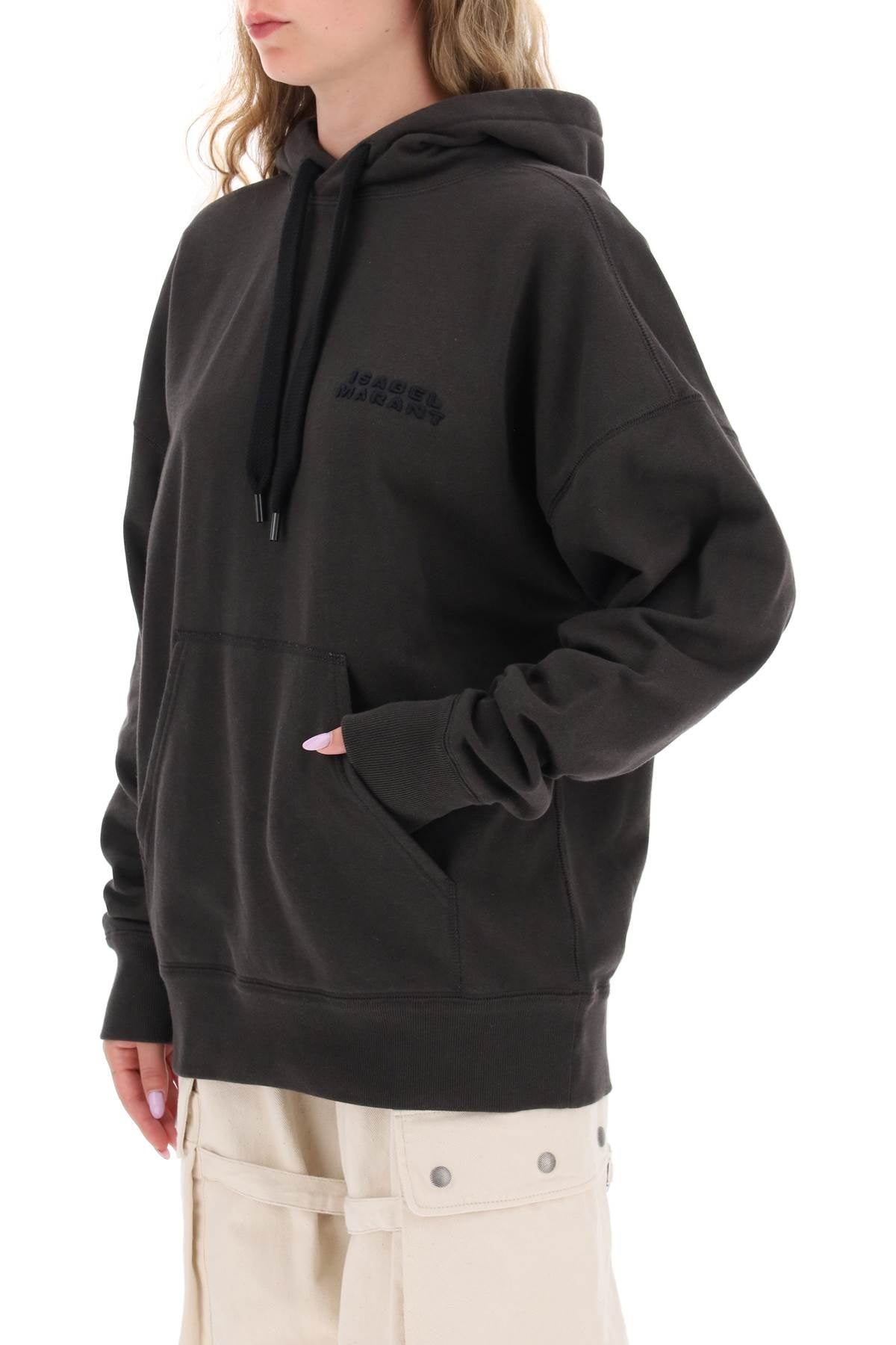 Isabel Marant SCOTT OVERSIZED HOODIE netdressed REVERSIBLE