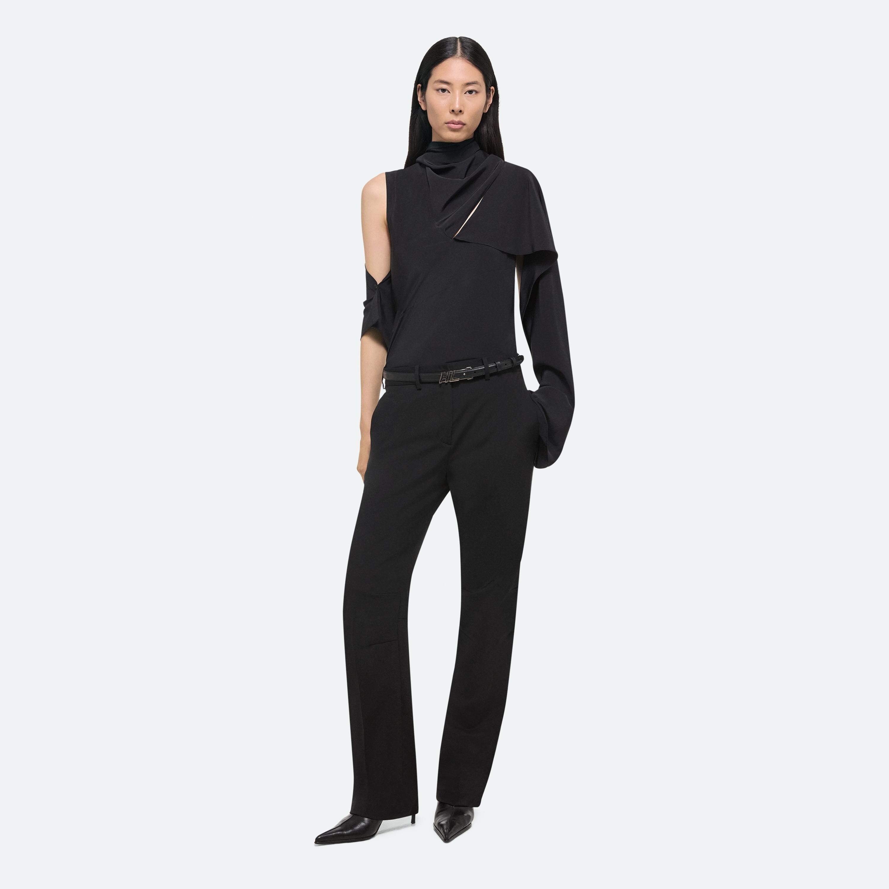 SCARF BLOUSE - 2