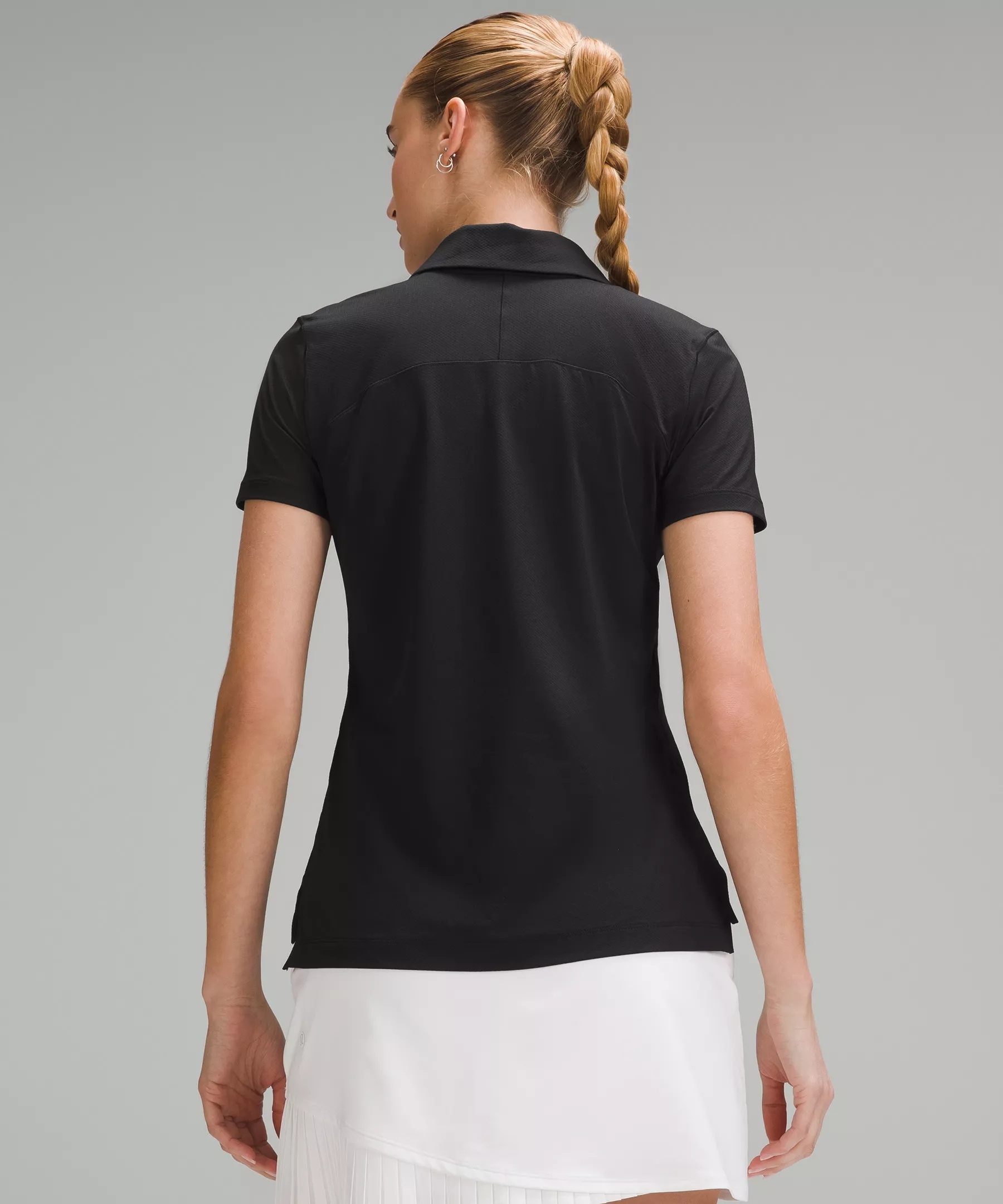 Quick Dry Short-Sleeve Polo Shirt *Straight Hem - 3