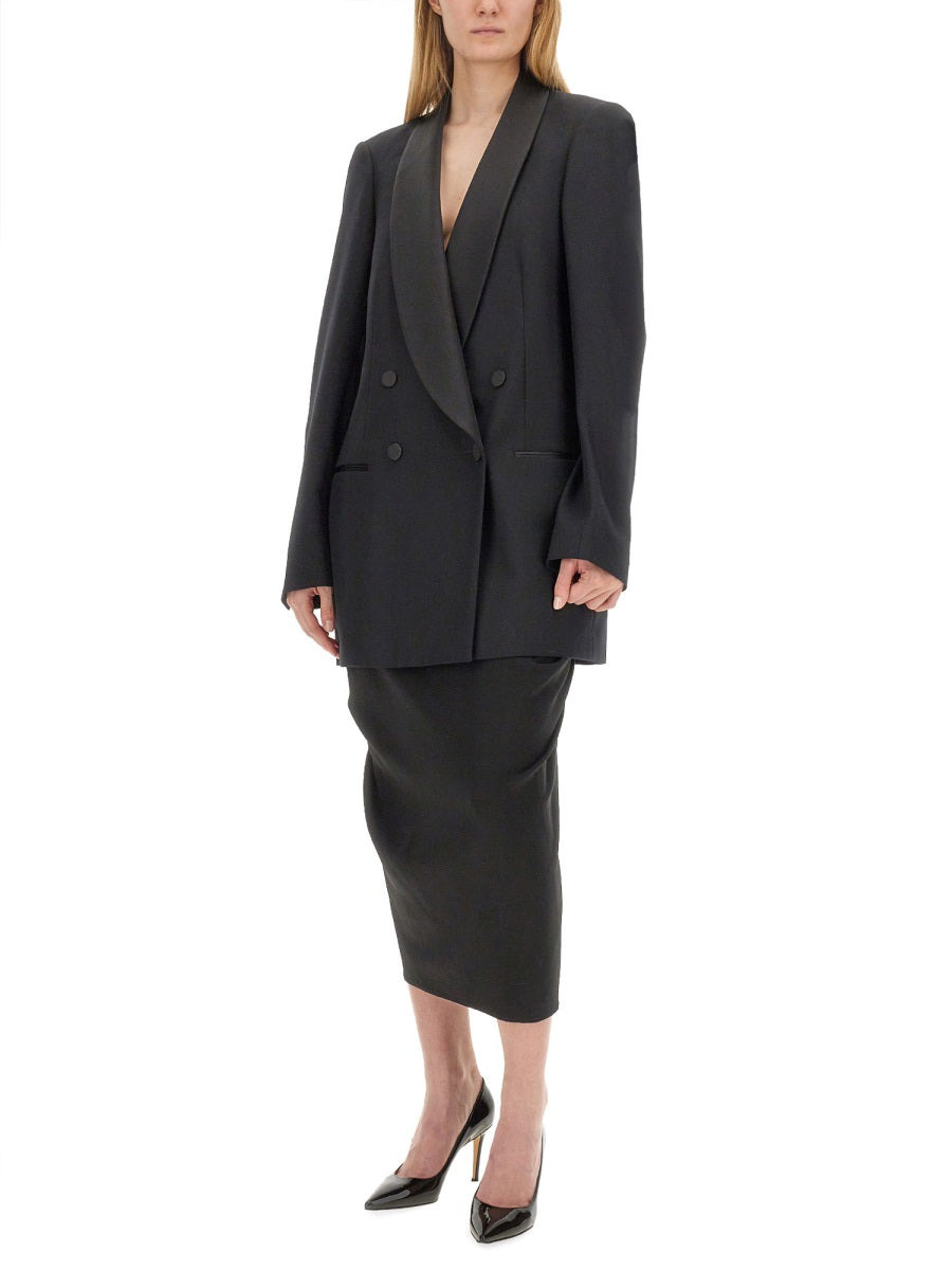 Dries Van Noten Women Double-Breasted Jacket - 2