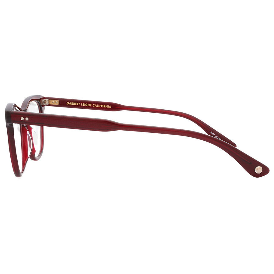 Garrett Leight TIA JANE Demo Cat Eye Ladies Eyeglasses 1122 MER 47 - 5