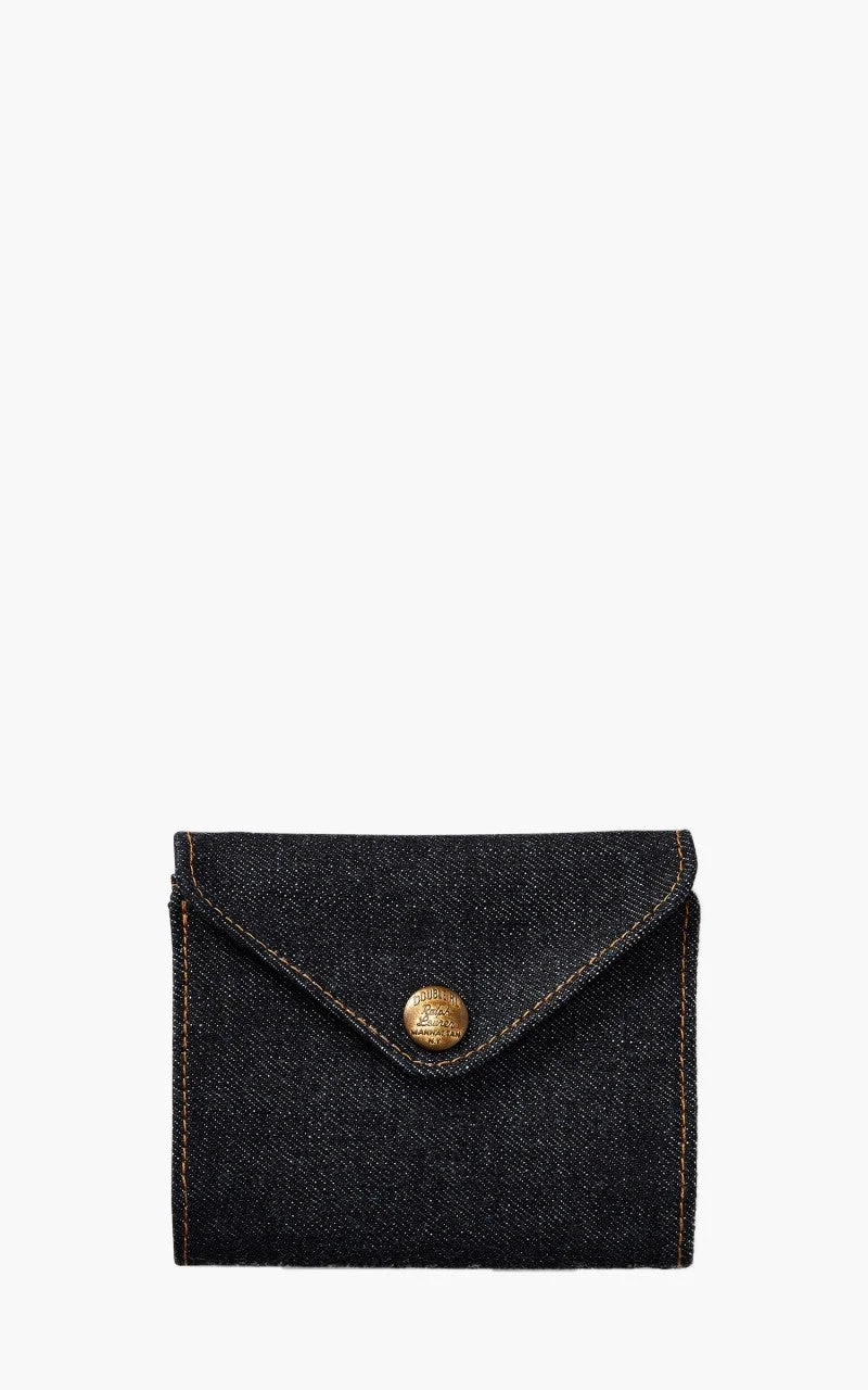 RRL BILLFOLD WALLET INDIGO DENIM - 1