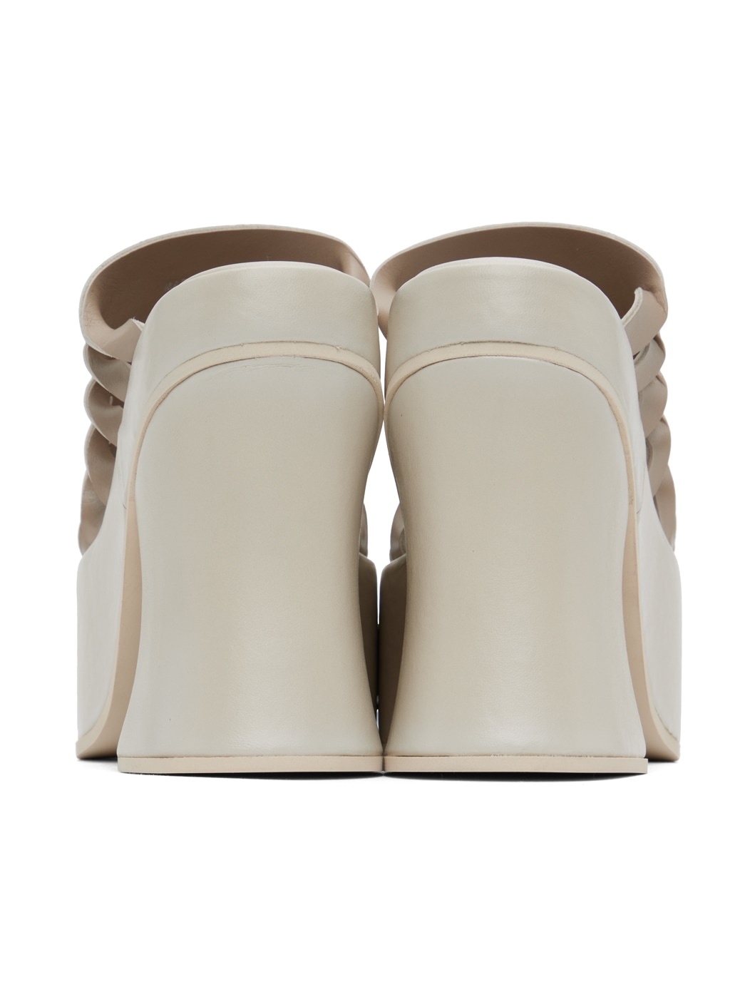 Off-White Twist Strap Platform Mules - 2