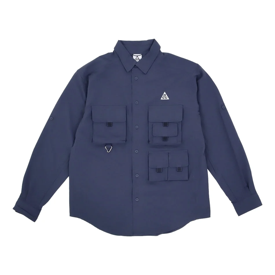 Nike ACG Dri-FIT UV Devastation Trail Jacket 'Blue' DN3937-437 - 1