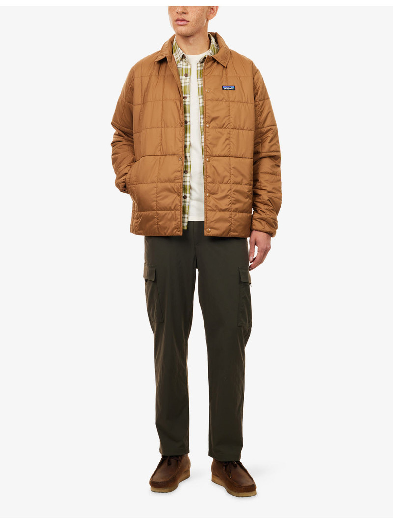 Patagonia Gust Logo-Patch Shell Shirt Jacket outlook