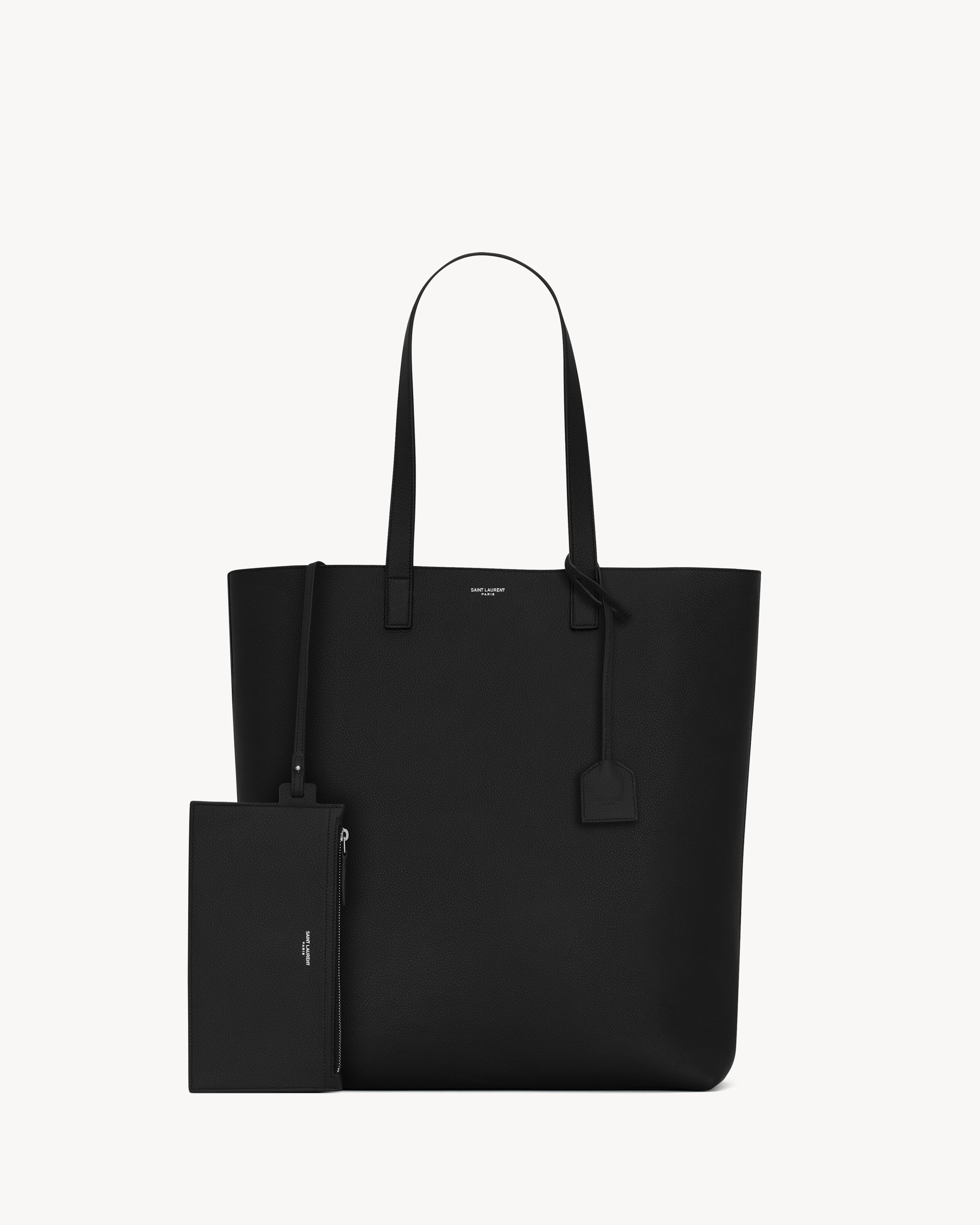 BOLD SHOPPING BAG IN GRAINED LEATHER - 2