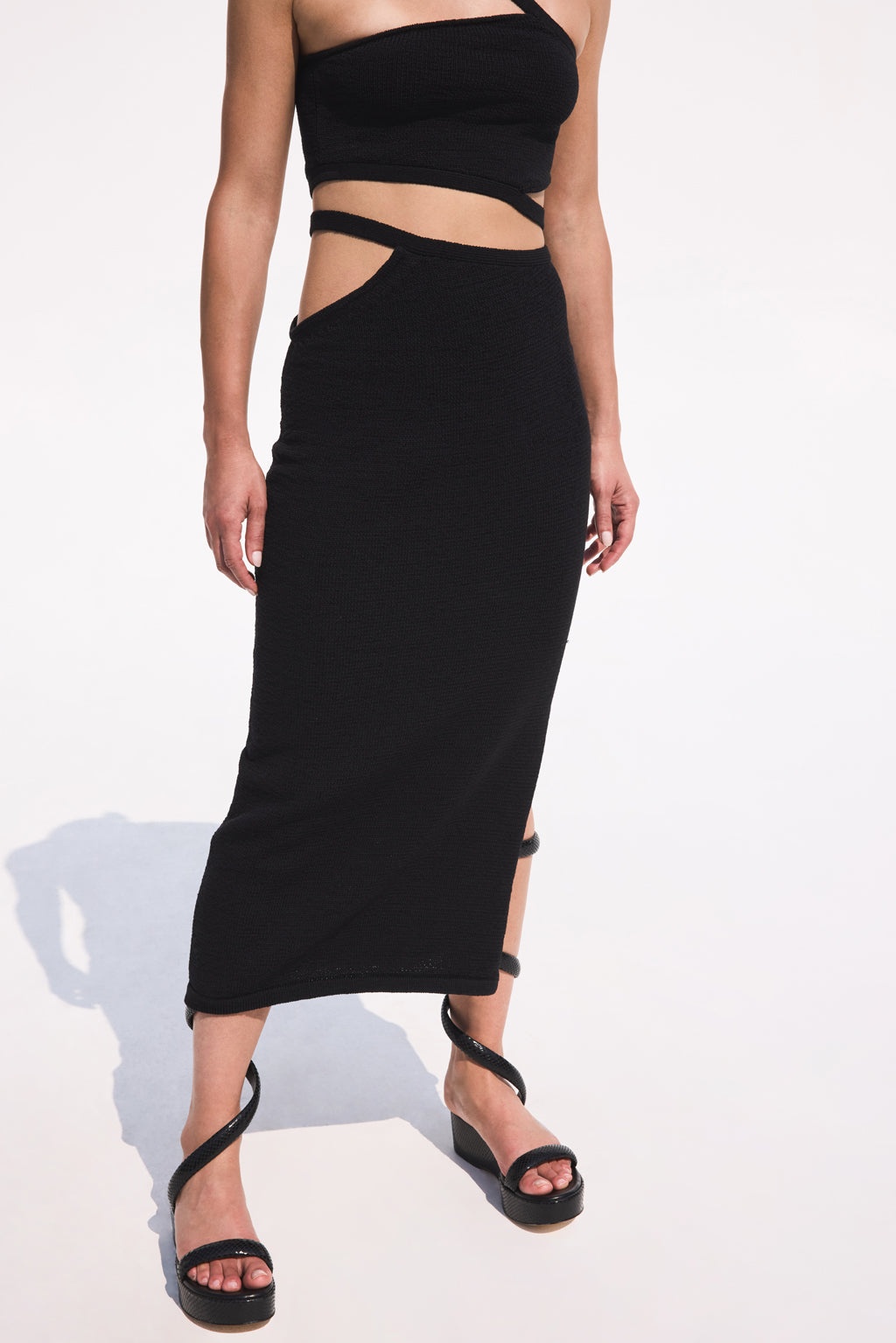 SAMIRA KNIT SKIRT - 2