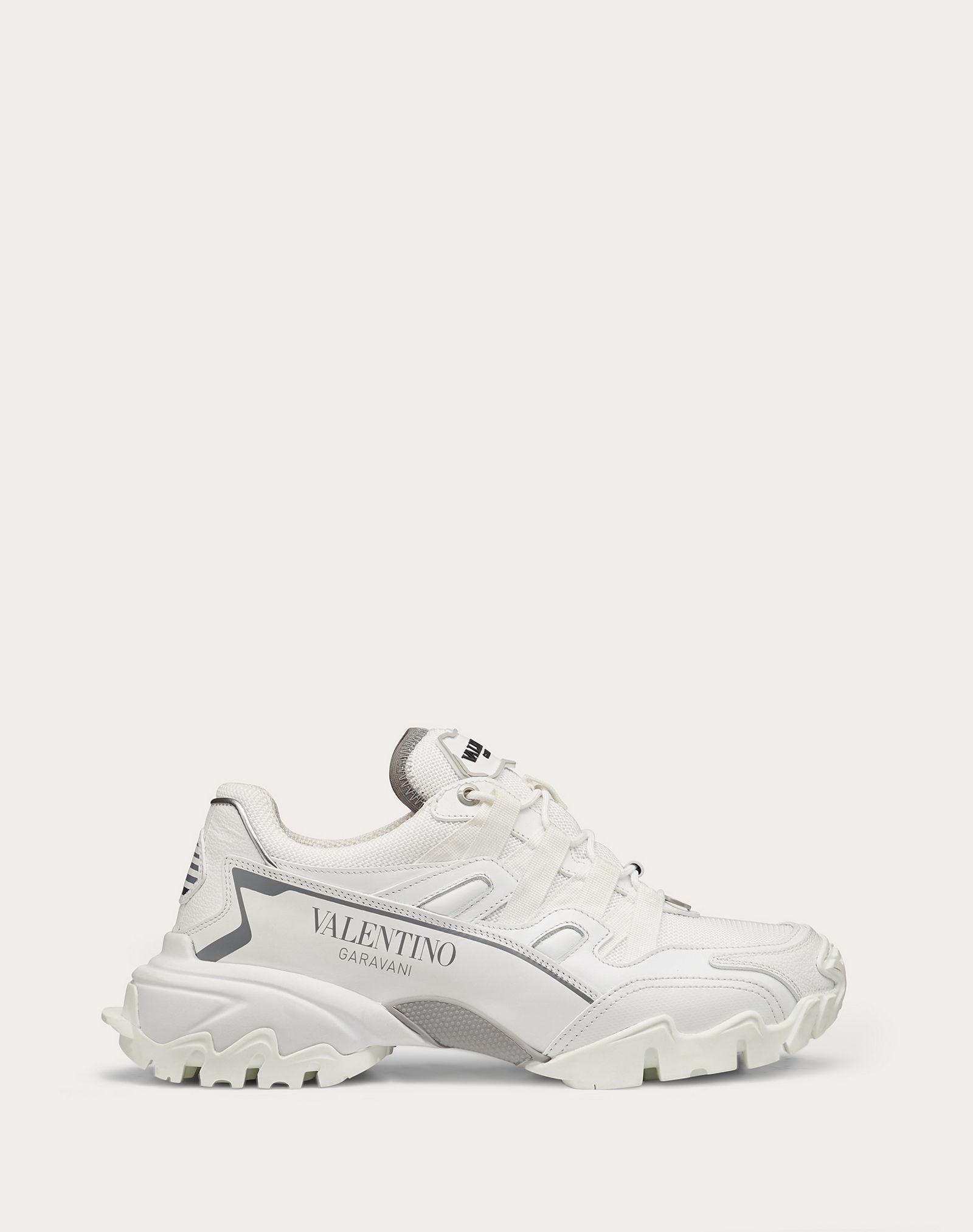 Valentino Garavani CLIMBERS Sneaker in fabric and calfskin leather - 1