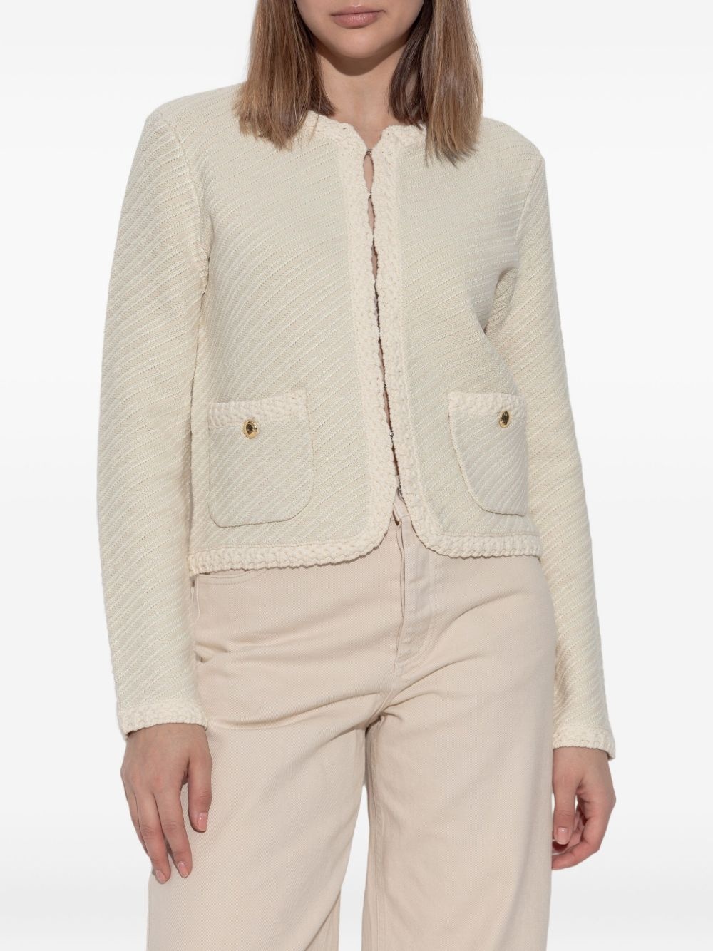 textured jacket - 3
