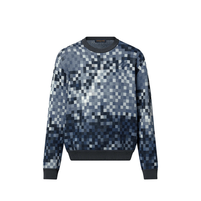 LV Lovers Damoflage Jacquard Pullover 1