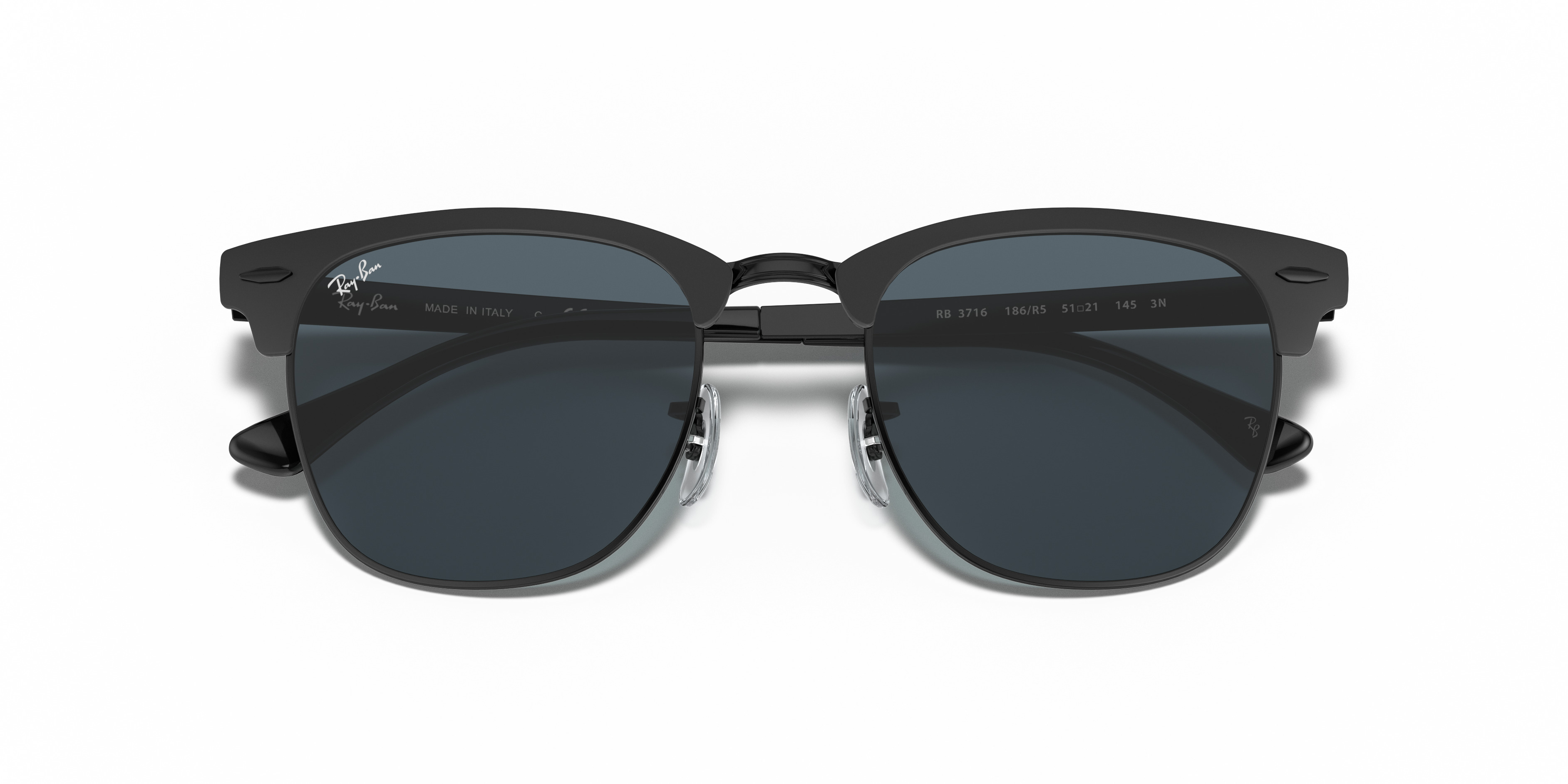 RB3716 Clubmaster Metal - 5