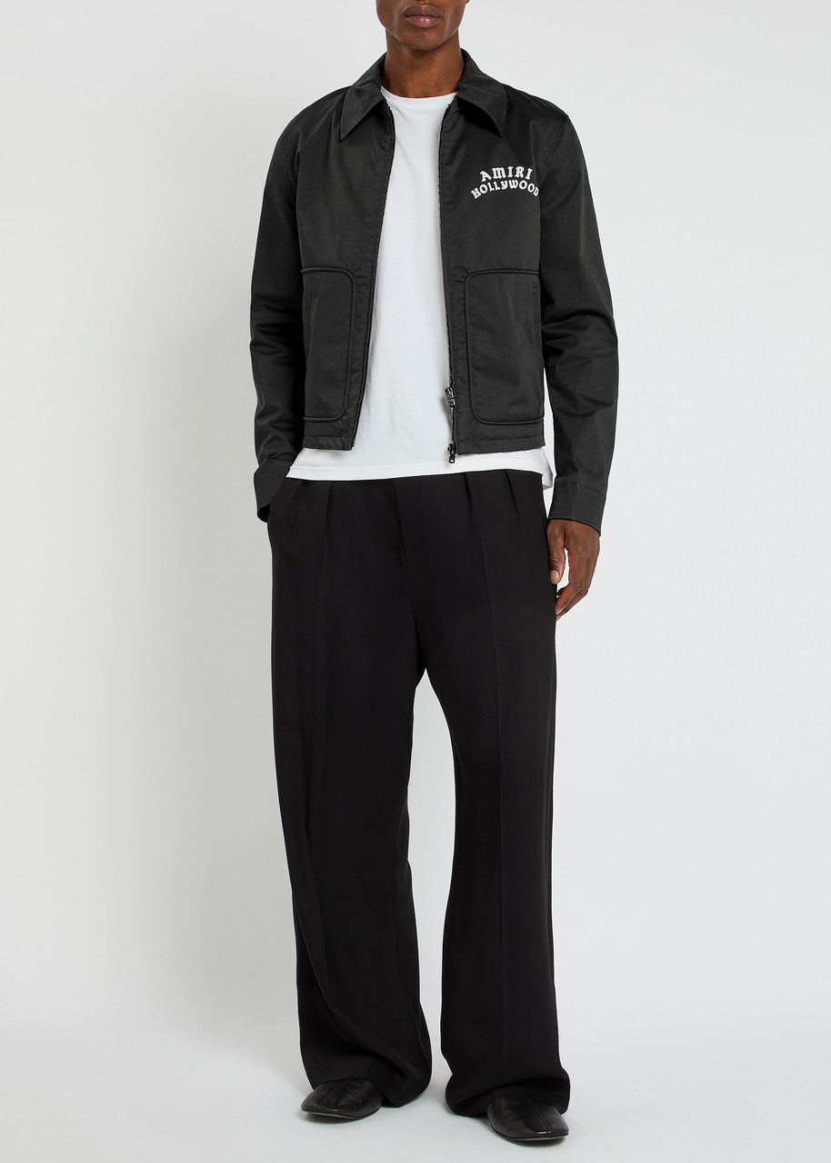 Amiri Hollywood Appliquéd Cotton-blend Jacket - 4