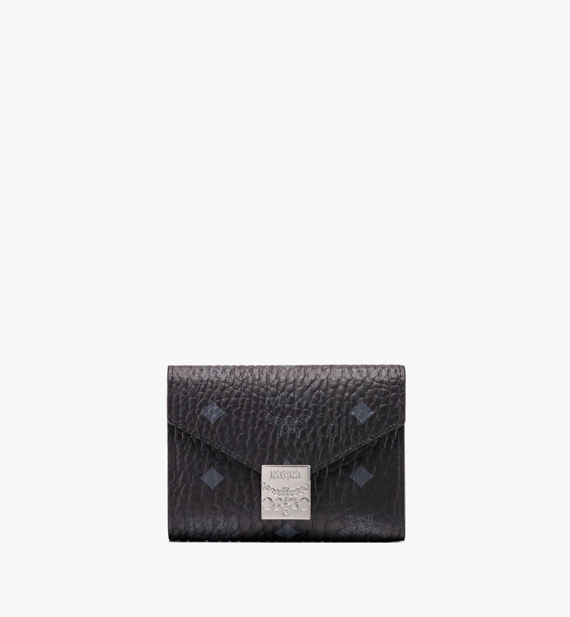 Tracy Three-Fold Wallet in Visetos 1