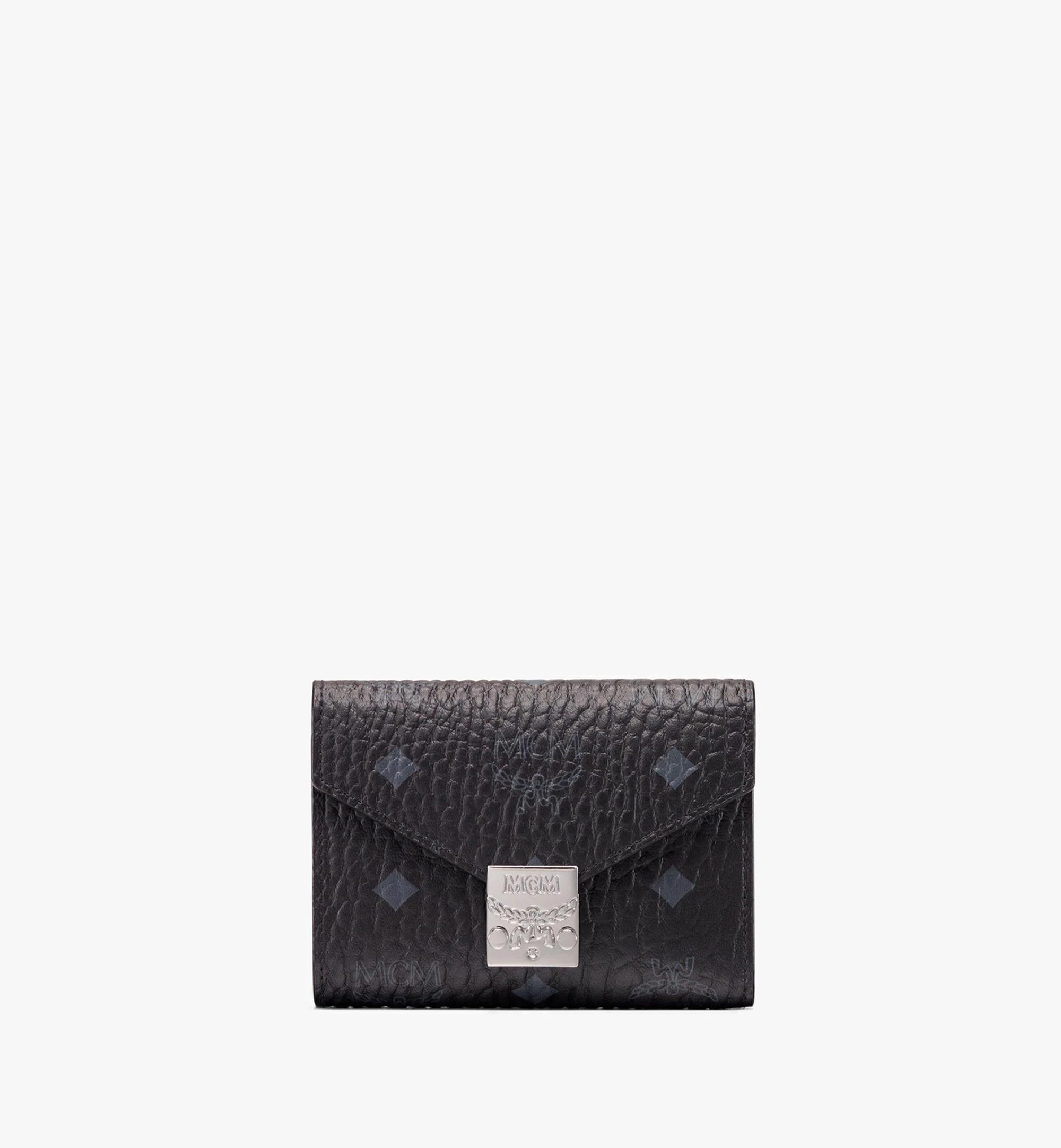 Tracy Three-Fold Wallet in Visetos - 1