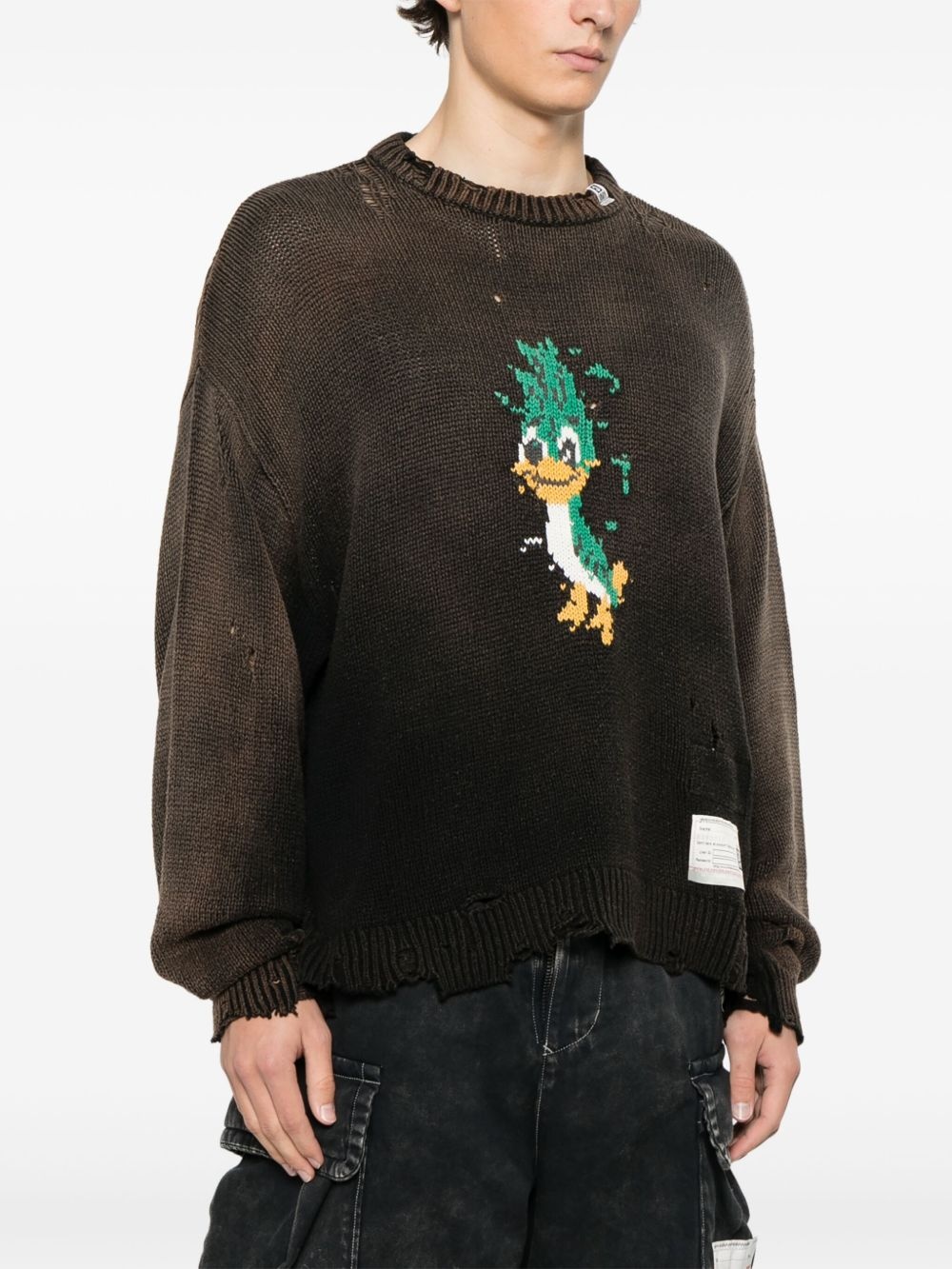 distressed sweater - 3