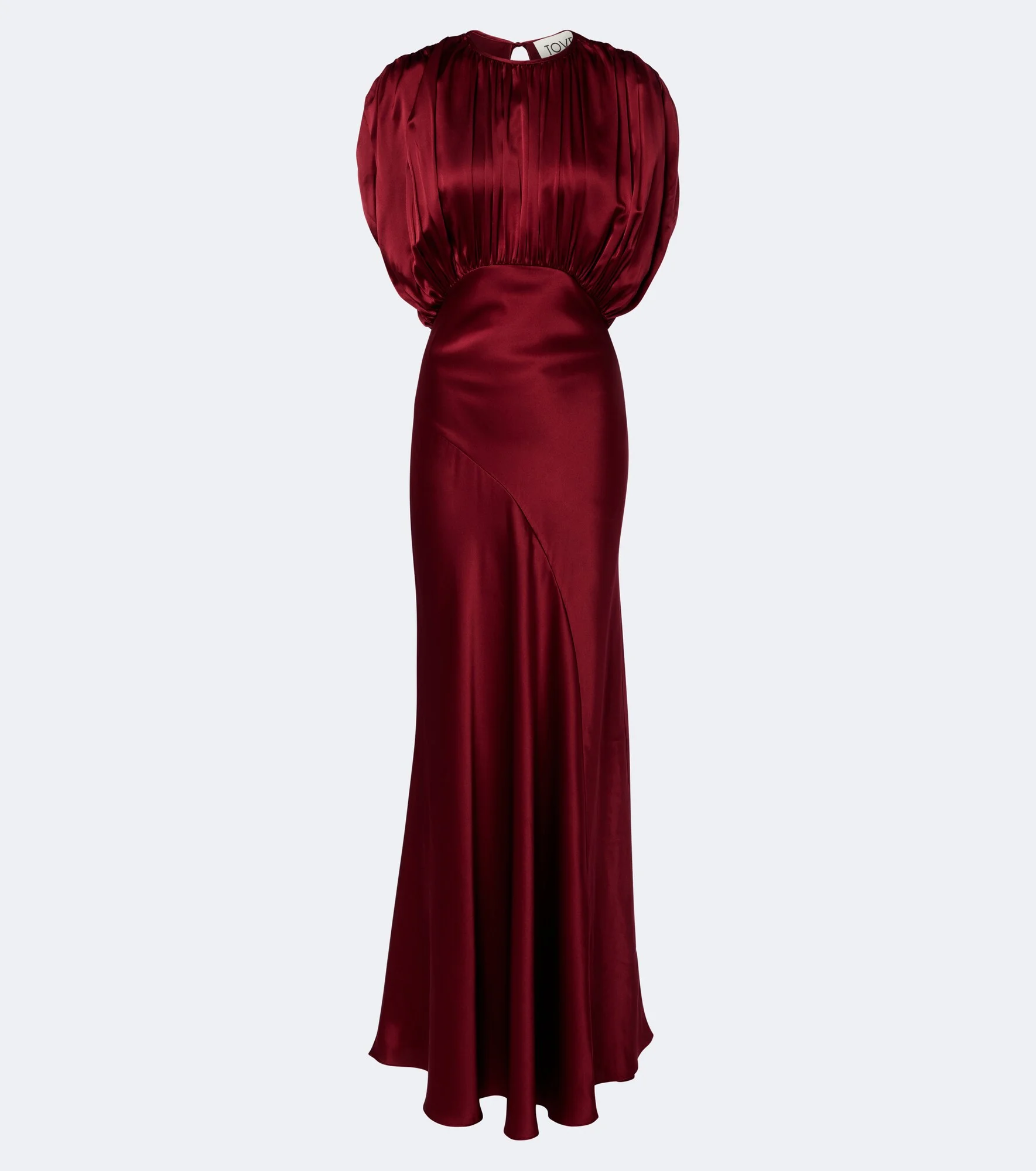 Coco silk satin gown - 1