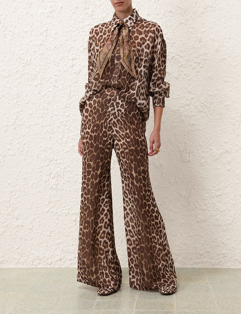 Zimmermann ILLUSTRATION FLARE PANT outlook