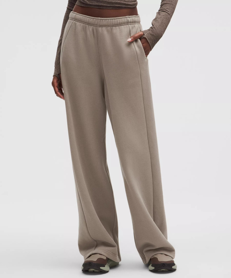 lululemon Scuba Mid-Rise Wide-Leg Pant Gathered Waistband *Regular outlook