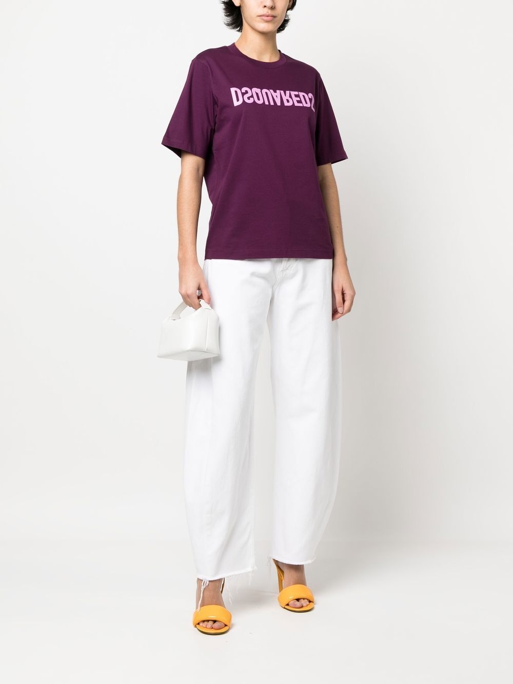 D2 Reverse logo-print T-shirt - 2