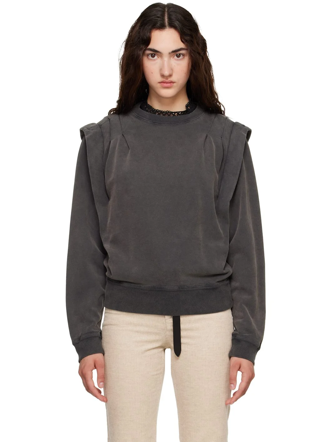 Gray Soldy Sweatshirt - 1