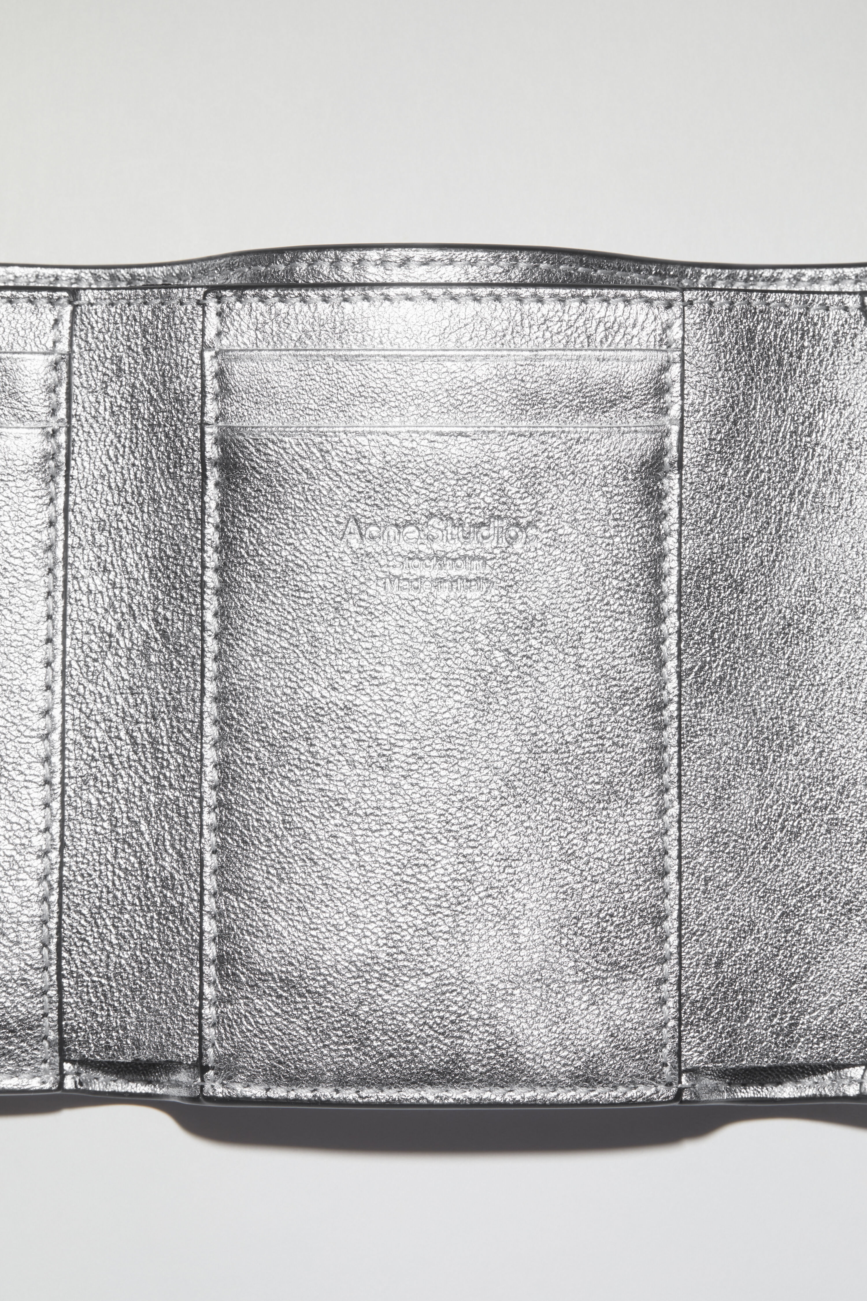 Musubi folded wallet - Silver - 7