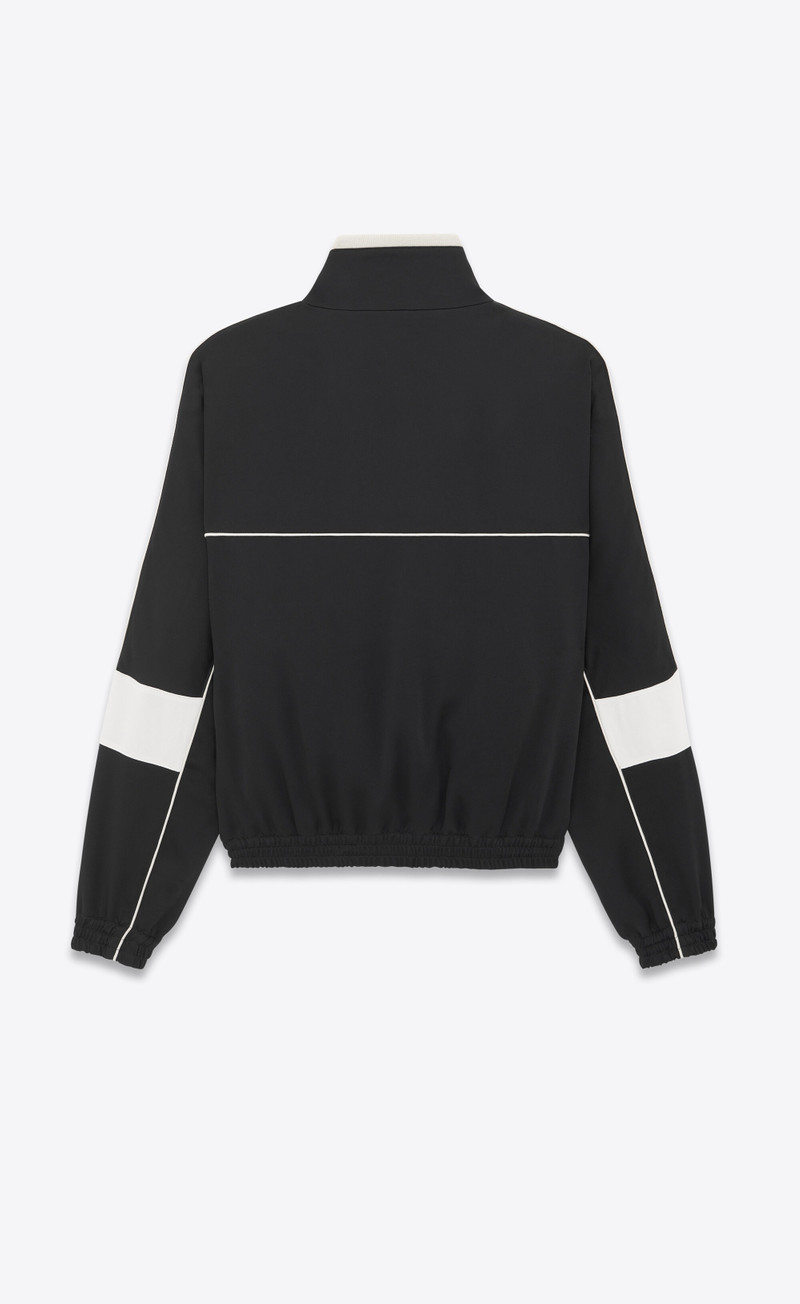 saint laurent teddy jacket in satin crepe 3