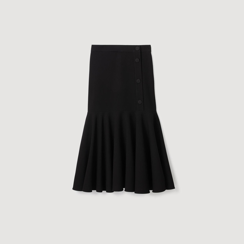 MIDI RUFFLED SKIRT 1