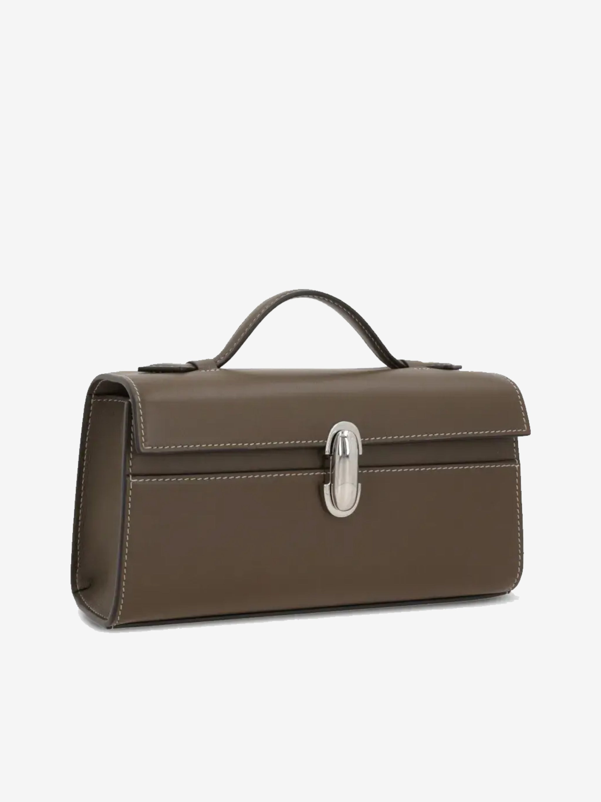 SAVETTE - Women Symmetry Pochette In Smooth Calf Leather Bag - 2