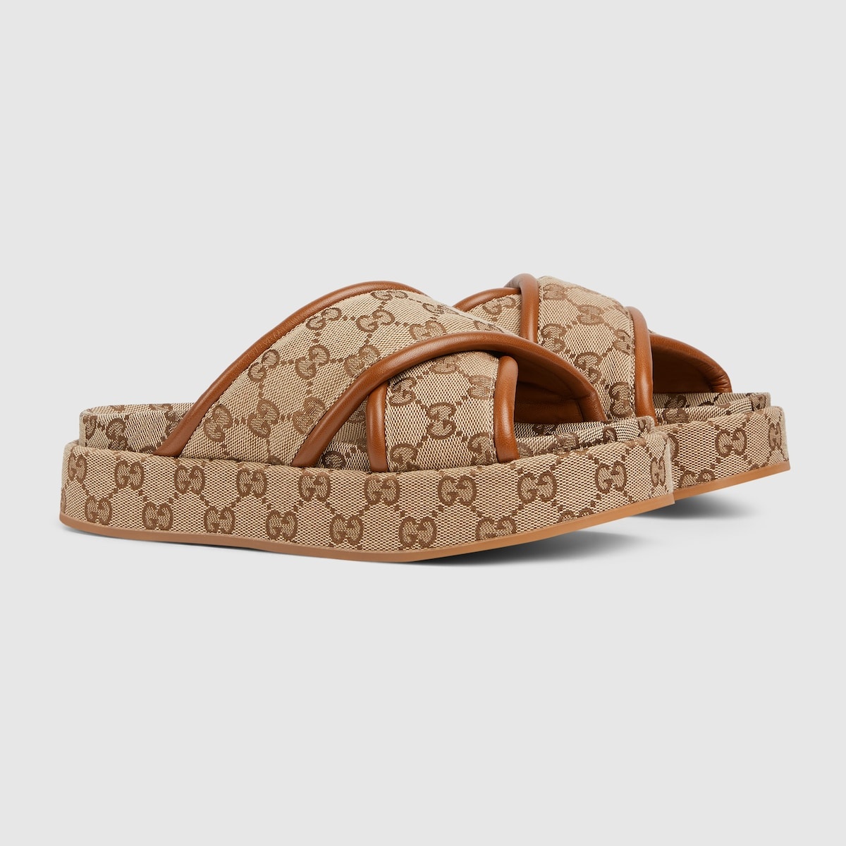 Women's GG platform sandal - 2
