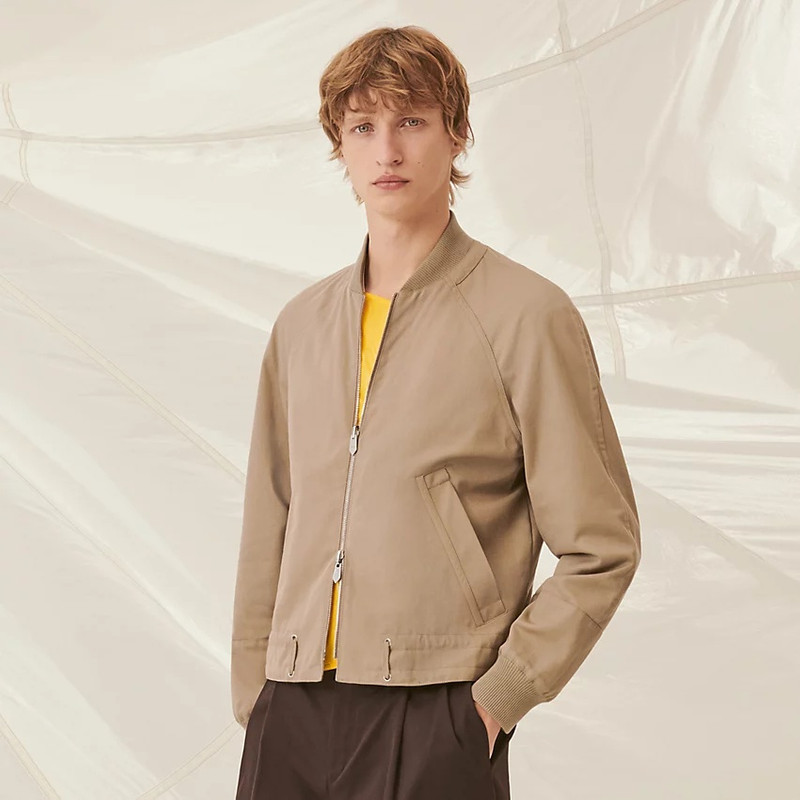 Reversible rib trim jacket 4