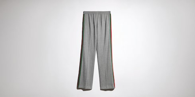 Cashmere jersey sportswear pants 1