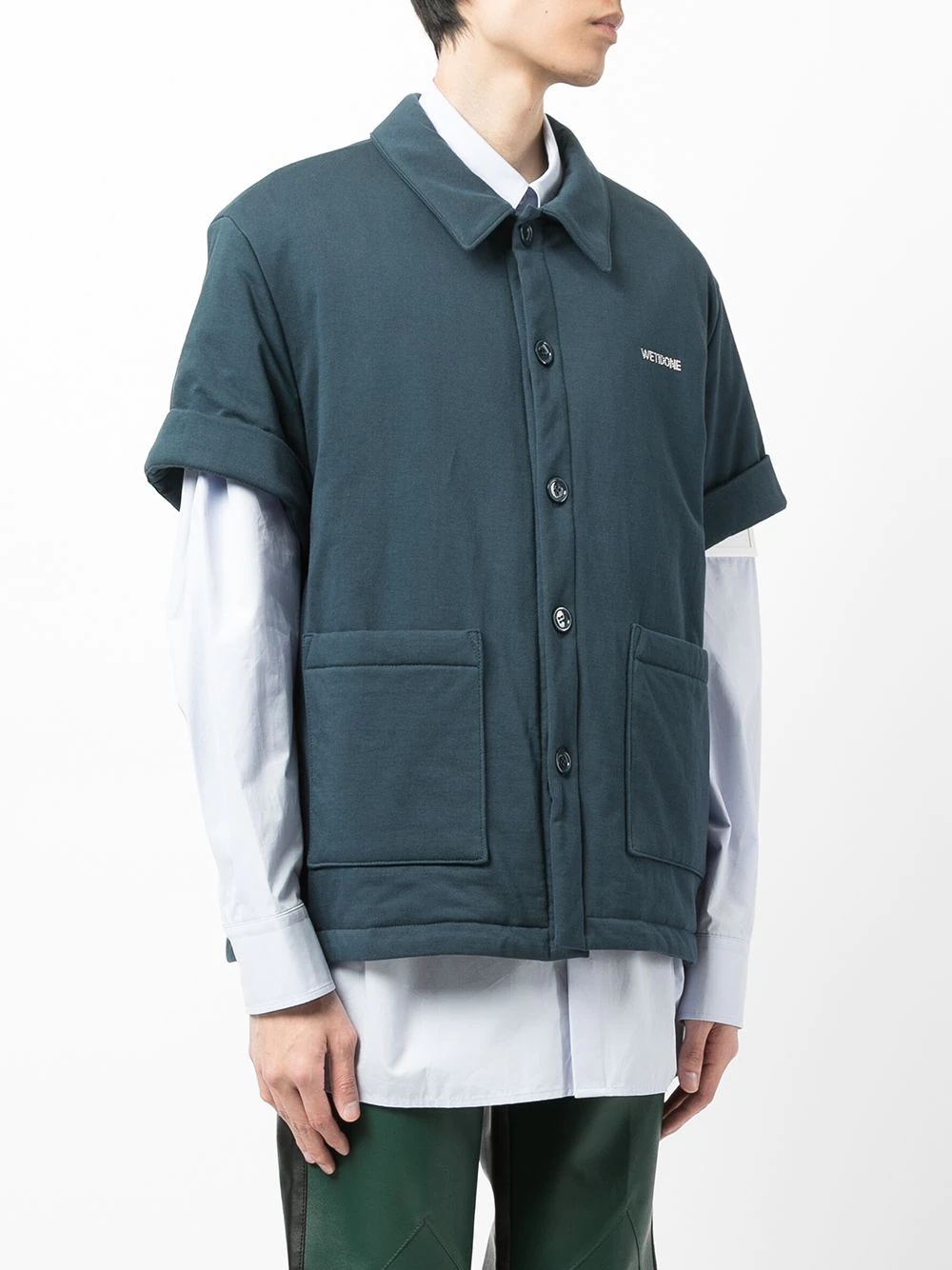 short-sleeve overshirt - 4