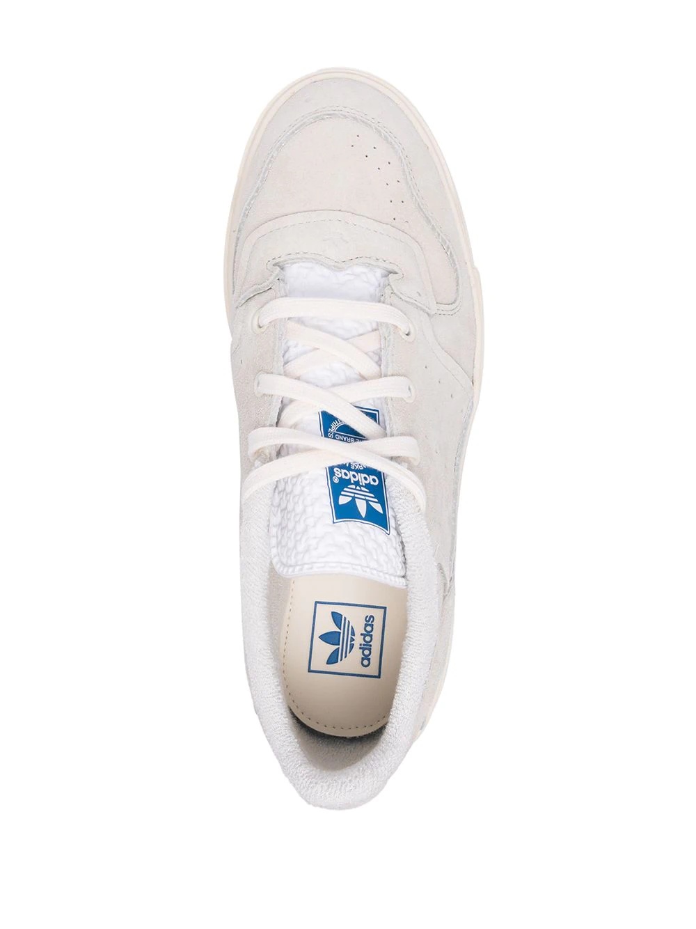 Supercourt low-top leather sneakers - 4