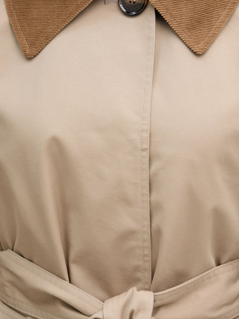 Reagan corduroy collar belted coat 5