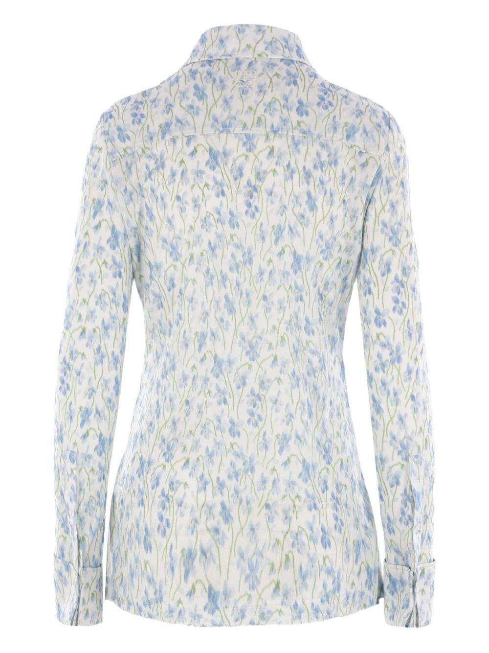 floral-print shirt - 2