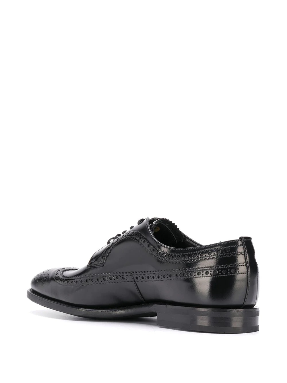 leather brogue Derby shoes - 3