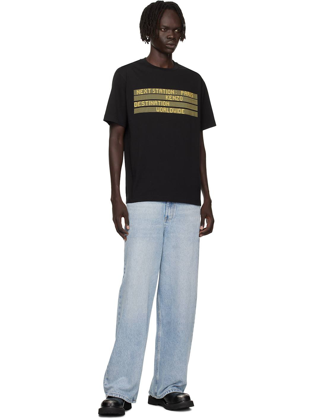 Black Kenzo Paris 'KENZO City' T-shirt - 4