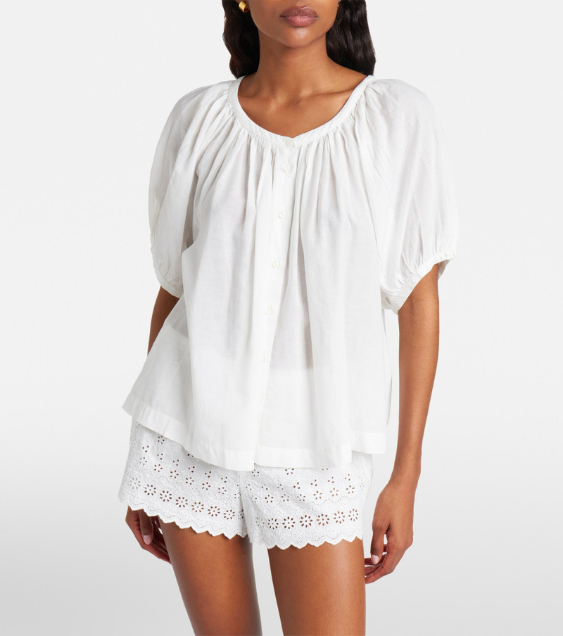 DÔEN June cotton-blend top outlook