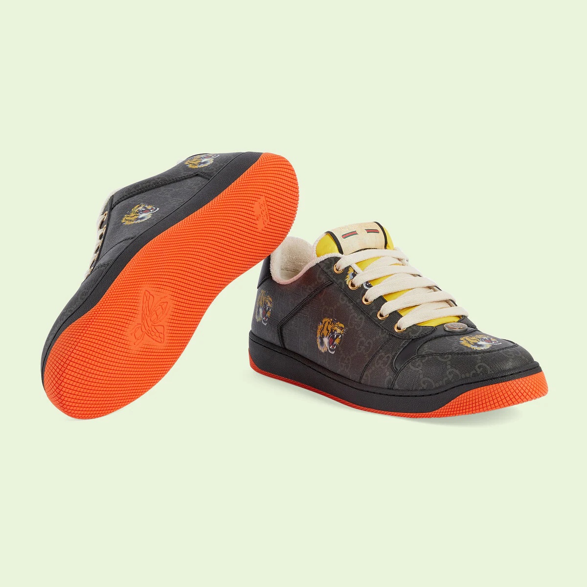 Men's Screener sneaker with tiger print - 5