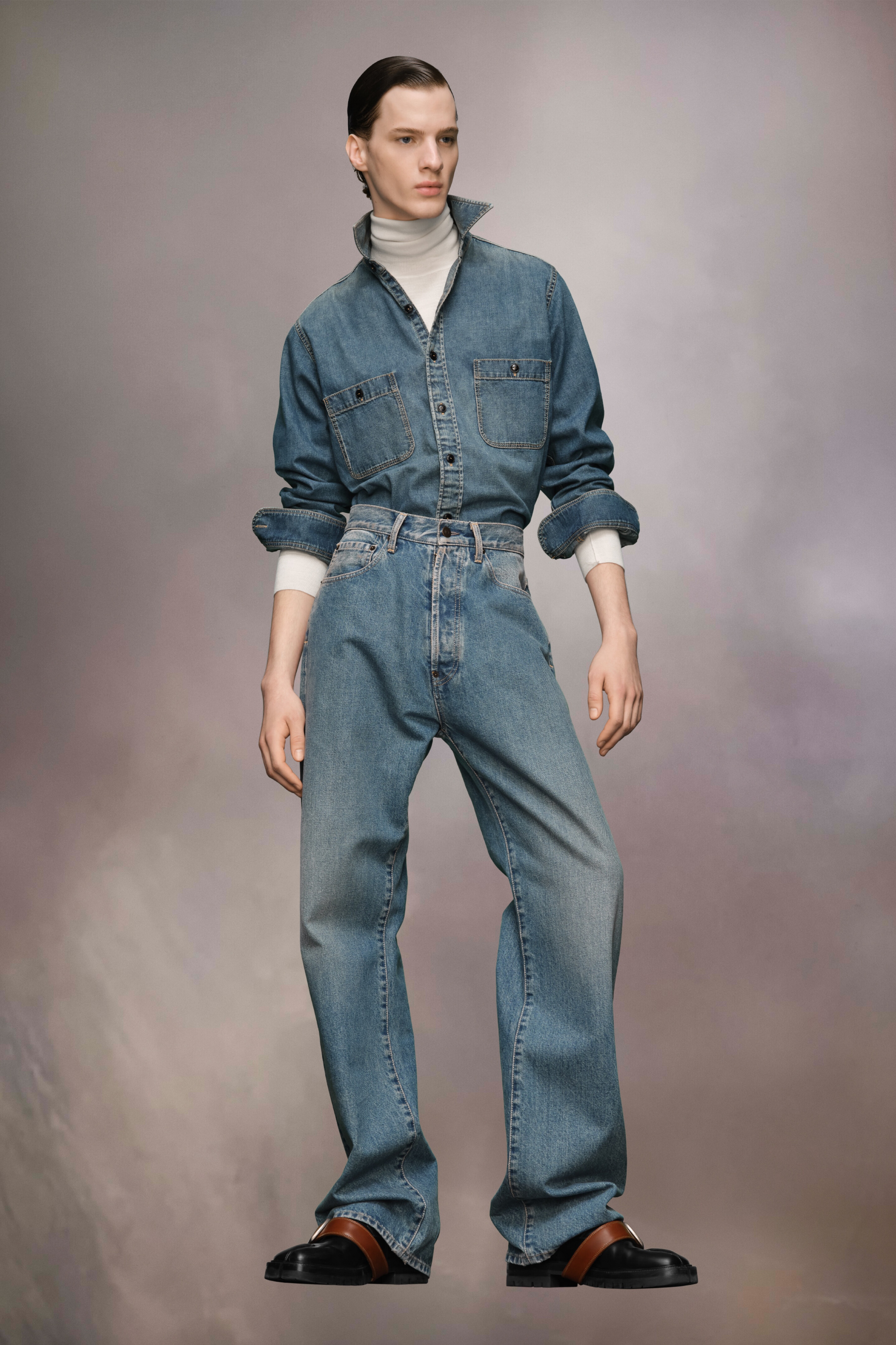 Turn-up Jeans - 3