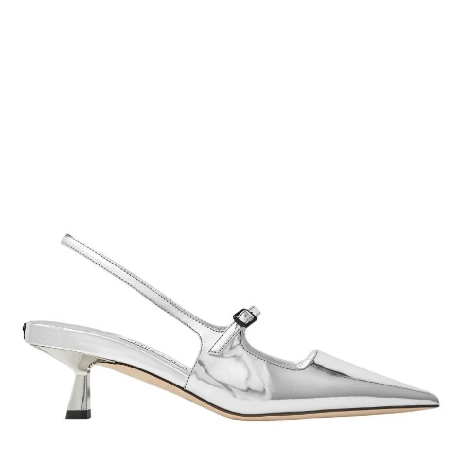 Jimmy Choo Didi 45 Pointed Toe Leather Pumps - 1