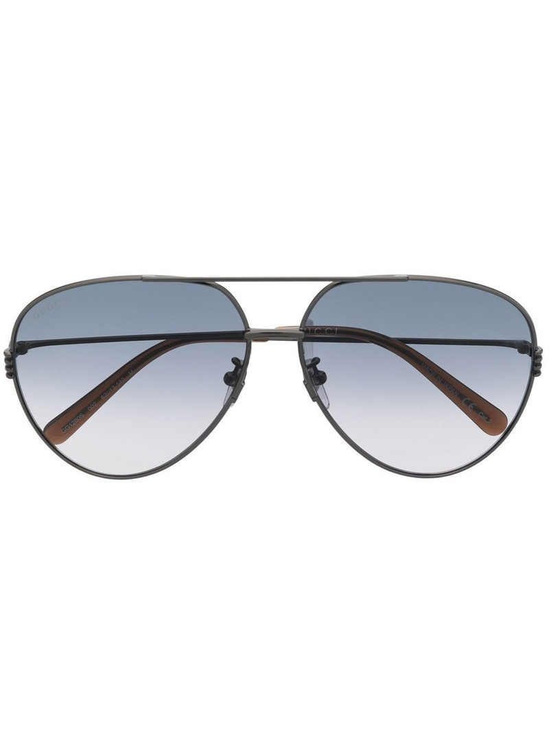 pilot-frame sunglasses 1