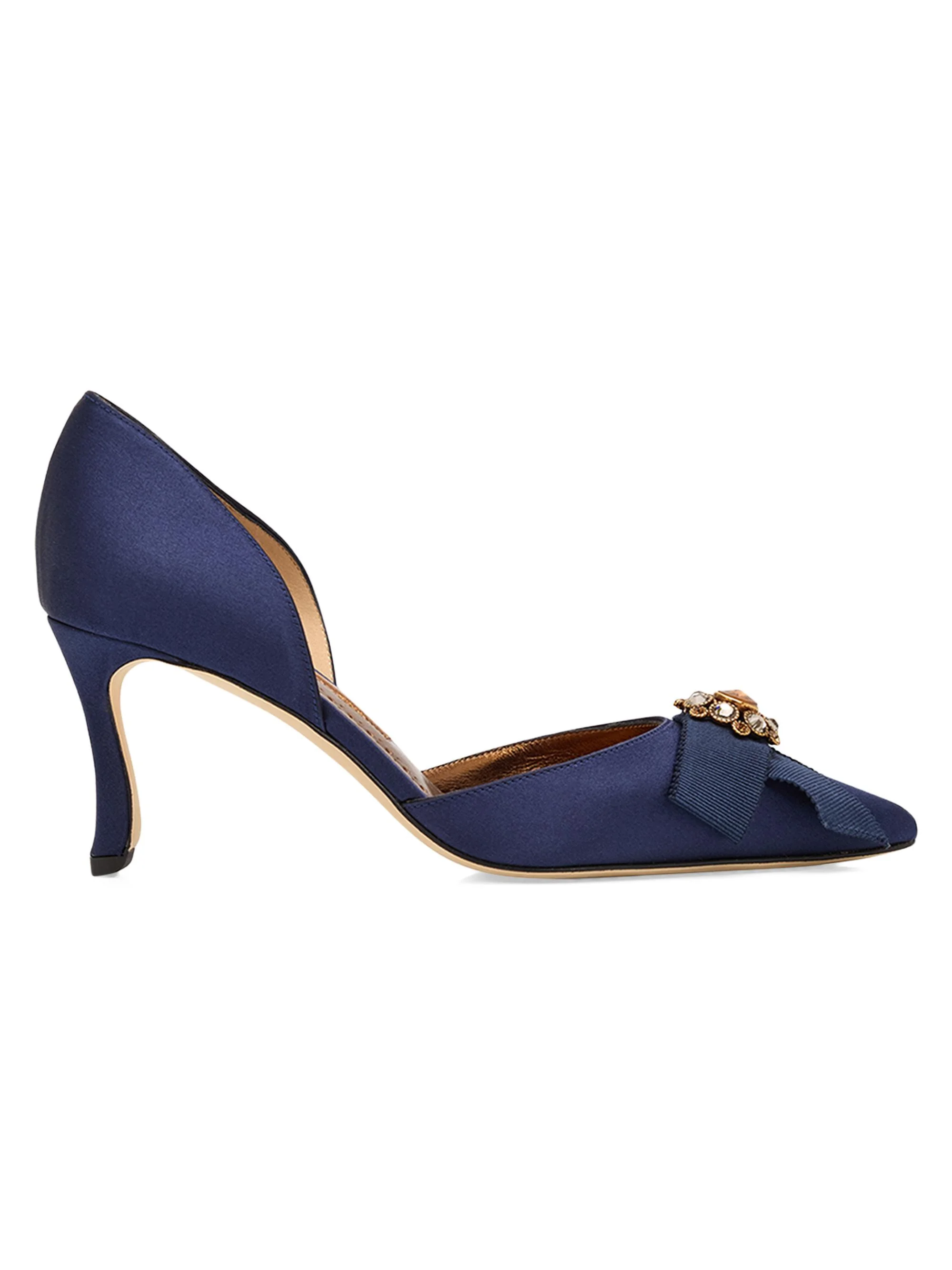 Women's Apidosa Embellished D'Orsay Pumps - Navy - 1