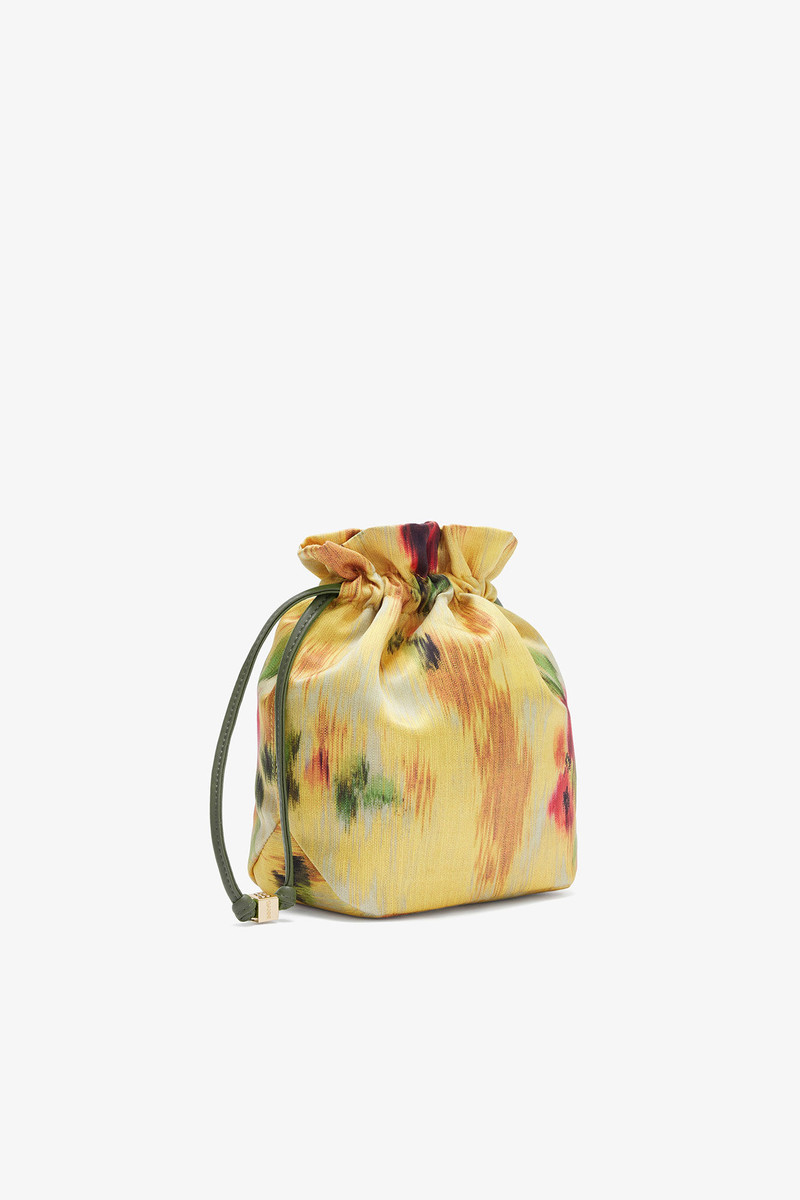GANNI POUCH IN PRINTED TAFFETA outlook